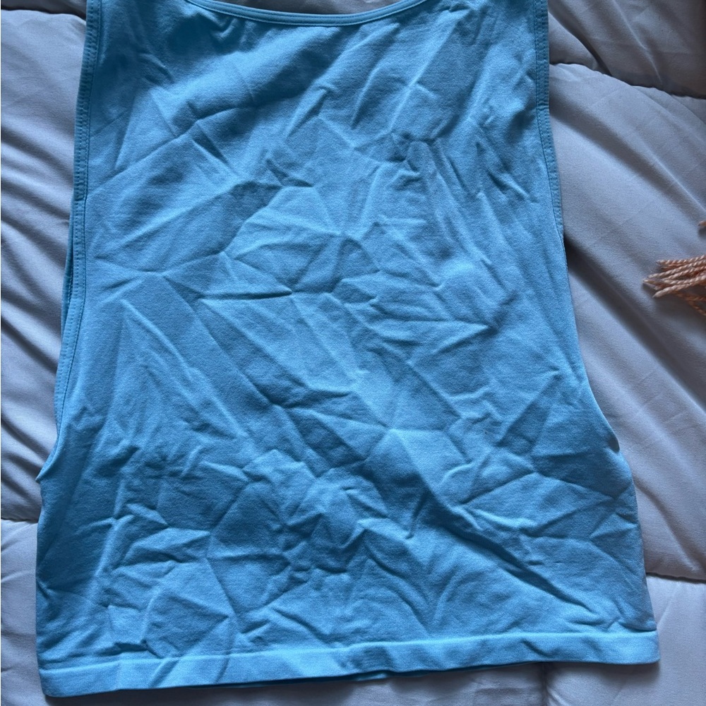 Free People Light Blue Intimately Top